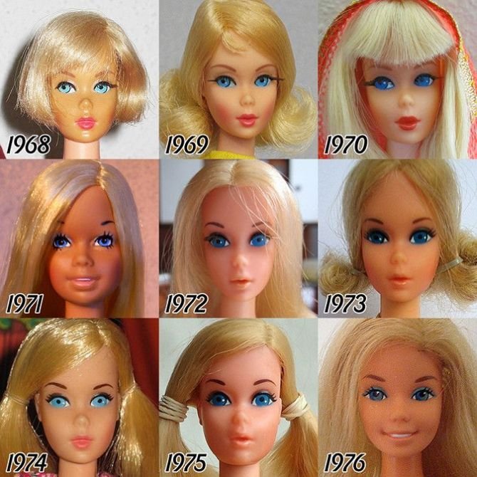 Barbie Evolution 1