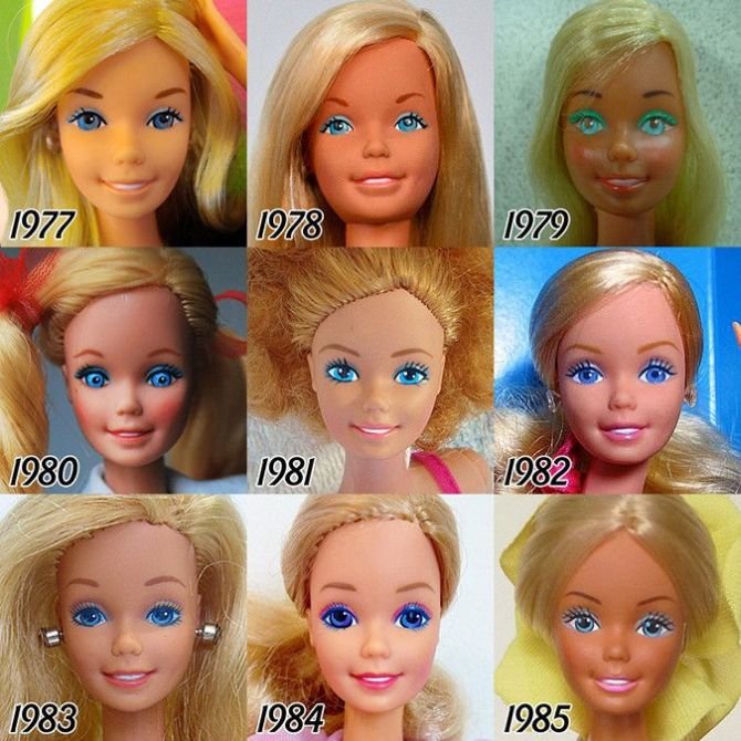 Barbie Evolution 2