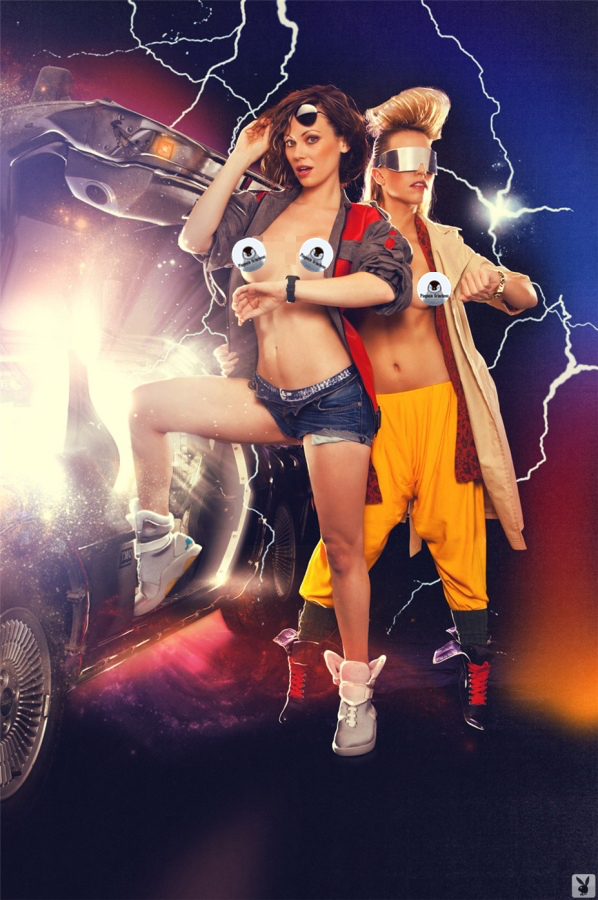 playboy back to the future 0
