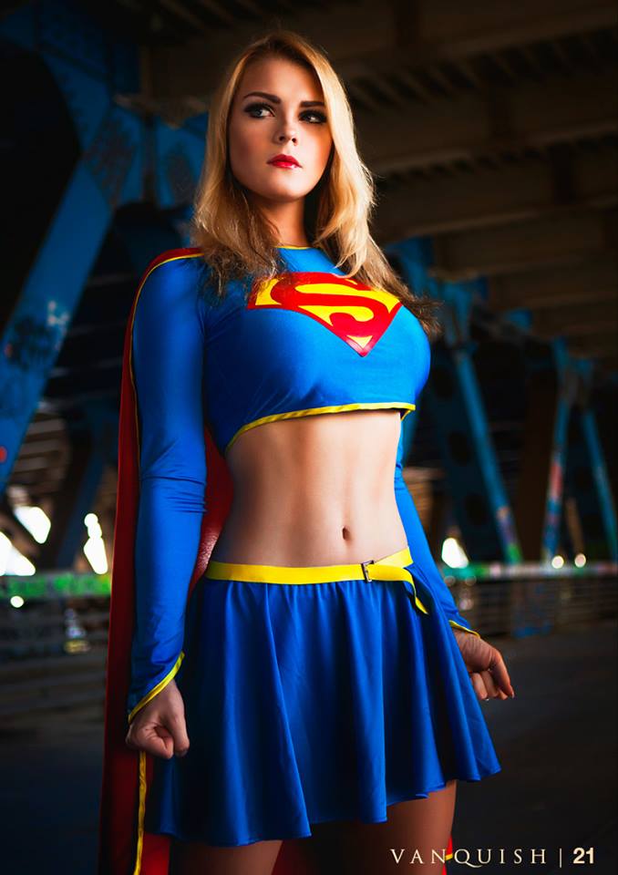 Captain Irachka Cosplay (Russia) as Supergirl