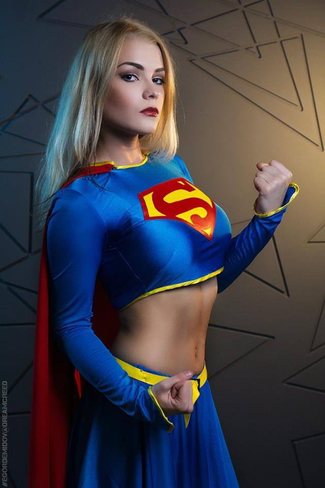 Captain Irachka Cosplay (Russia) as Supergirl3
