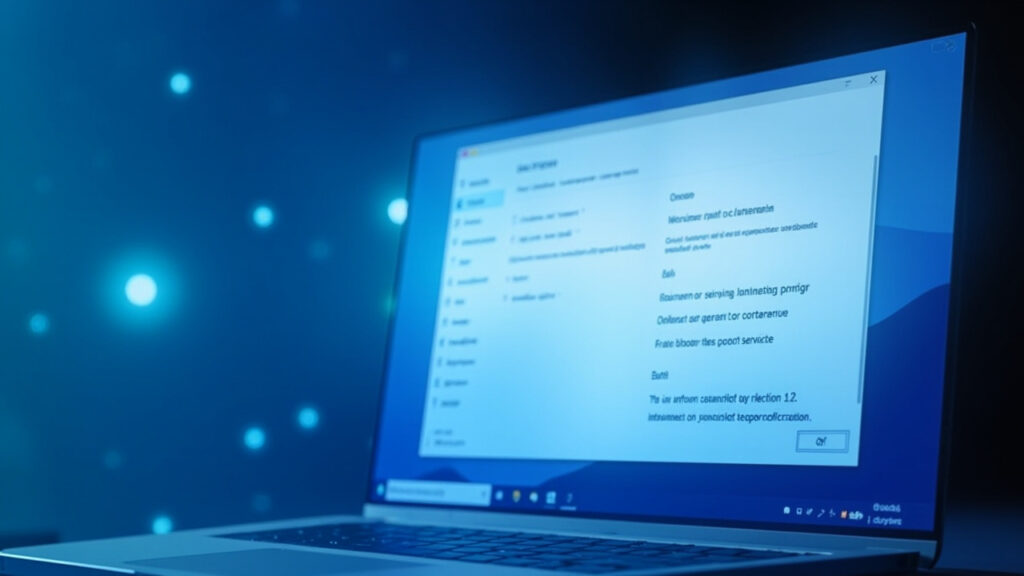 Guide terminant Configuration le FICHIER RÉGLAGE PAR DÉFAUT des Services Sous Windows 11