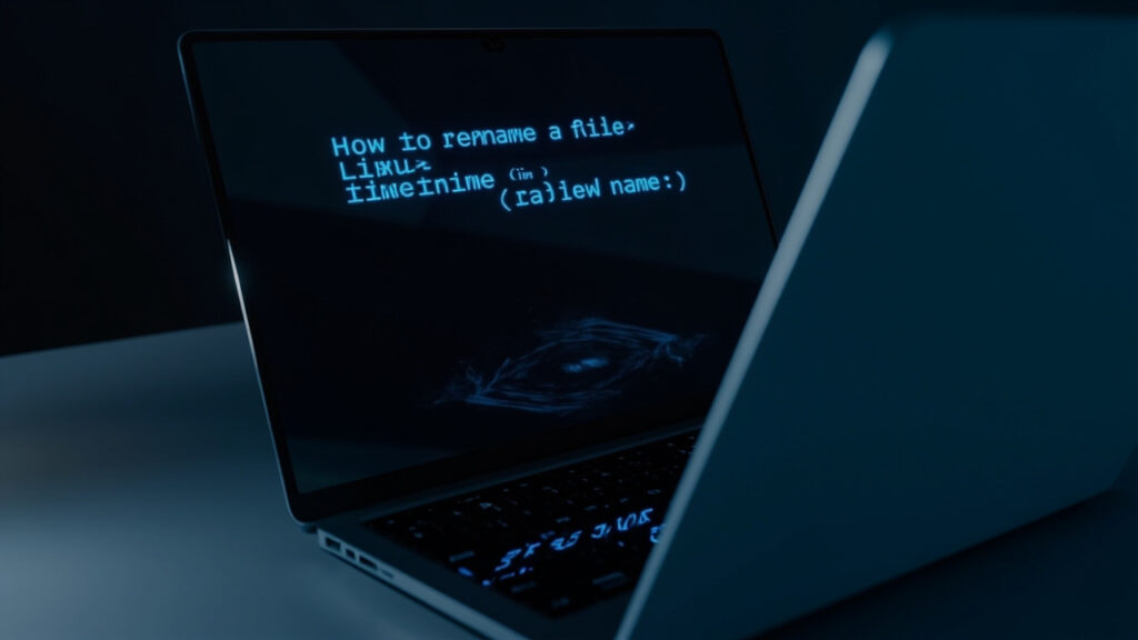 Renommer Un Fichier Sur Linux: Guide Complét