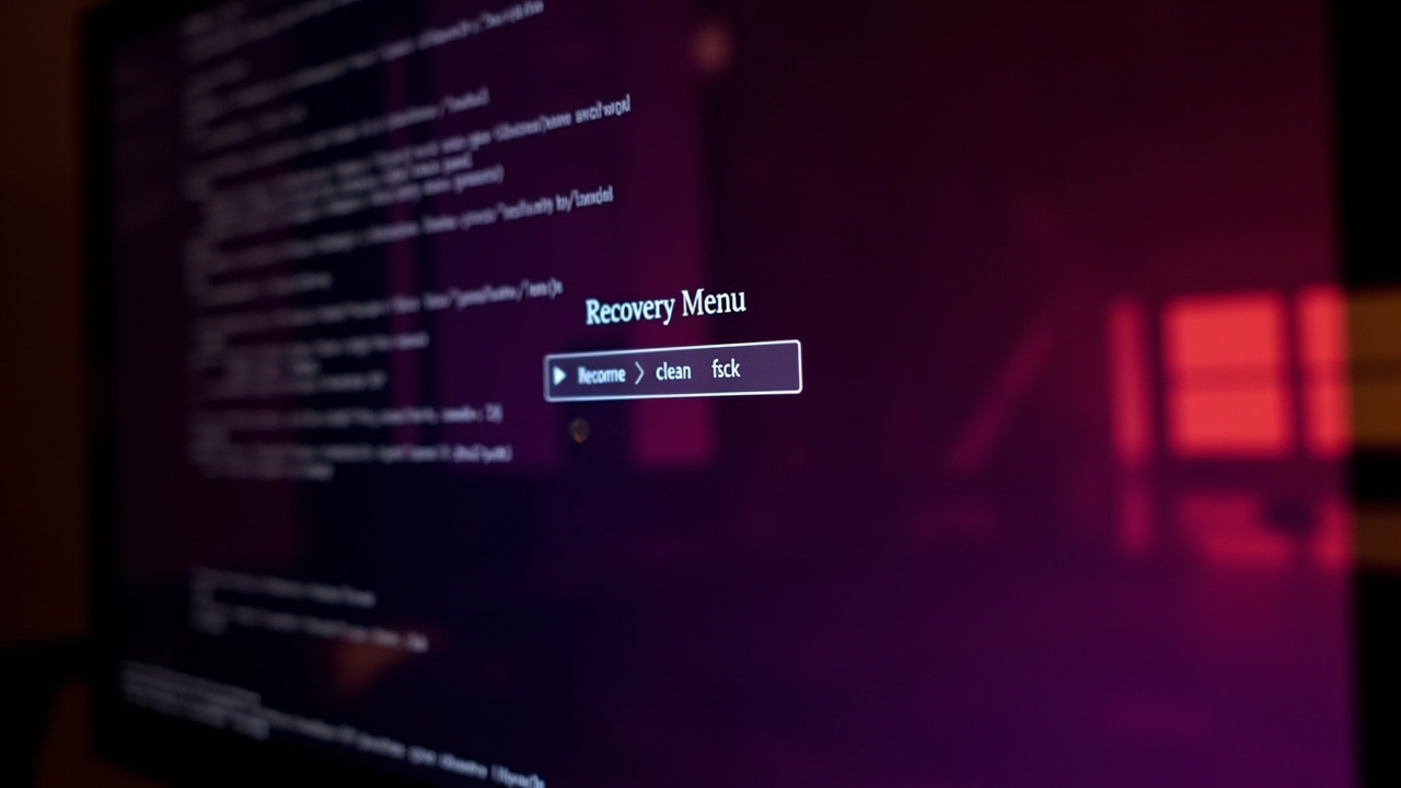 Démarrer ubuntu en mode sans échec pour réparer le système